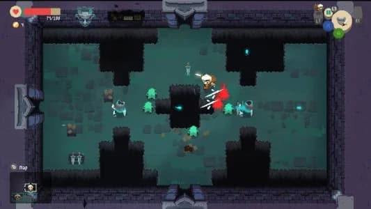 Moonlighter 地下城实时战斗画面